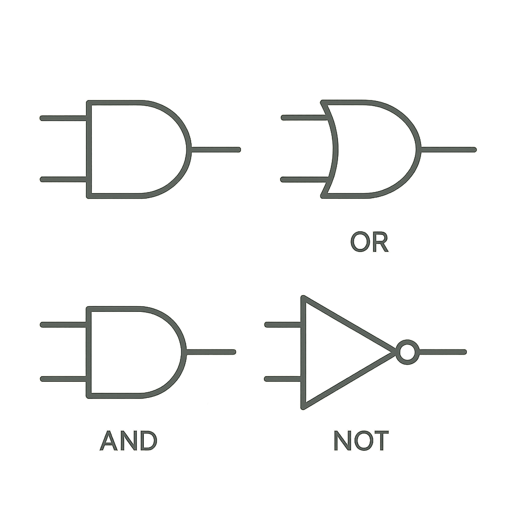 Illustration: Vollständiger guide zur boolschen Regel. Alles komplett vollständig erklärt