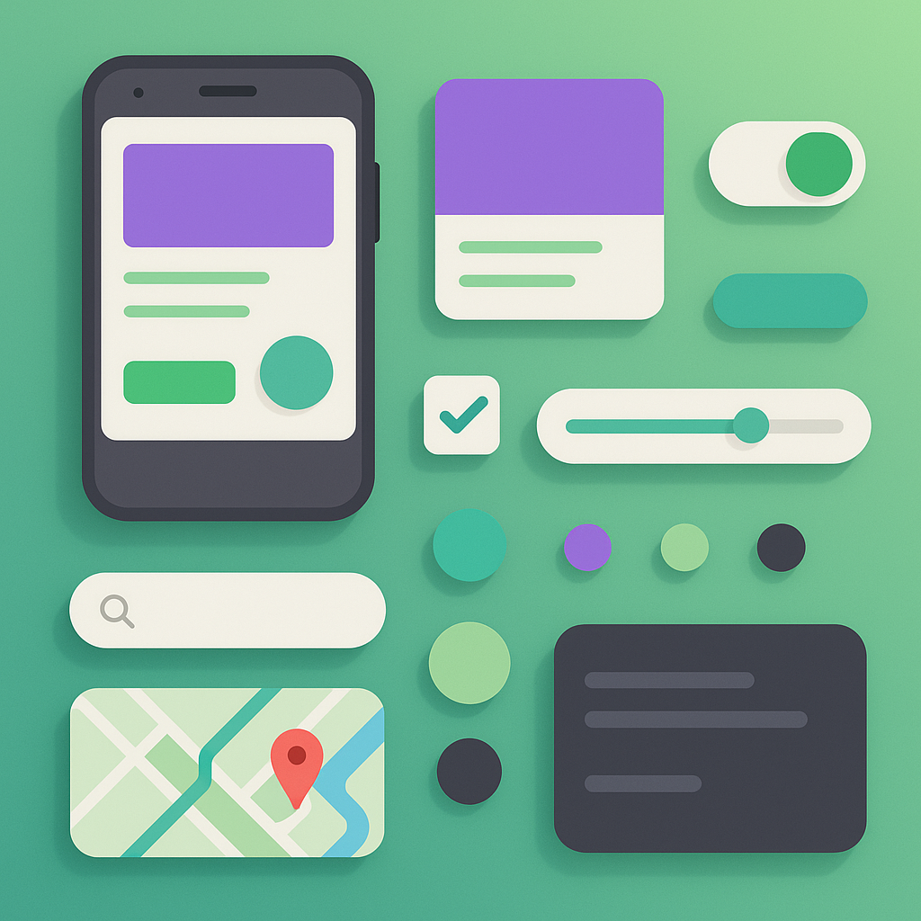 Illustration: Vollständiges tutorial für app entwicklung in android studio. level: Einsteiger